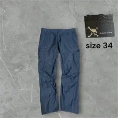 Oakley オークリー ゴルフパンツ スカル カジュアルパンツ 立体裁断