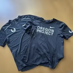 Nike Oregon Project Tシャツ Lサイズ ブラック　２着セット