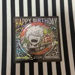 僕のヒーローアカデミア　バースデイ　2026　缶バッジ　爆豪勝己