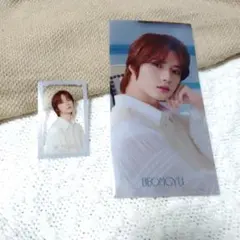 TXT　MUSEUM　BEOMGYU　ボムギュ　 チケットホルダー　クリアカード