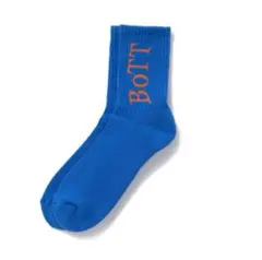 BOTT BoTT ロゴ入り 青ソックス　靴下