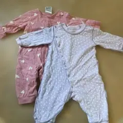 ロンパース・カバーオール 2点セット