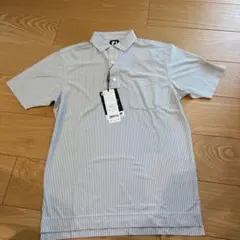 FootJoy ストライプ柄 半袖ポロシャツ 新品のサムネイル