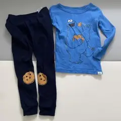 GAP クッキーモンスター　パジャマ　セサミストリート　100
