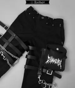DimMoire BAD BADDIE パンツ Gray ディムモアール DimMoire BAD BADDIE パンツ Gray ディムモアール - メルカリ