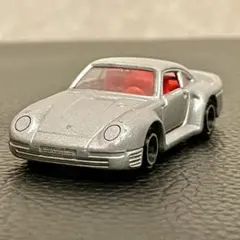 日本製トミカ　ポルシェ959 シルバー　銀