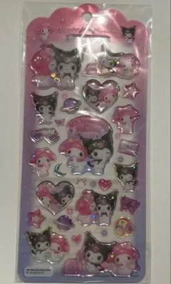 正規品　【マイメロディ、クロミ】ドロップジェリーシール