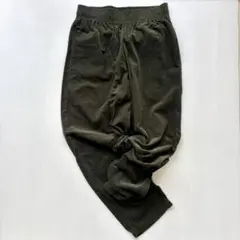 GU コーデュロイシェフパンツM グリーン　緑コットン　イージー　メンズ