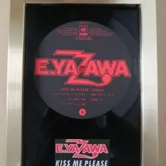 矢沢永吉 1979年 Kiss me Please　ラベル 　 スタンド付 G