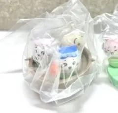 치이카와 デスクトップフィギュア 하치와레 우사기 小物入れ 船