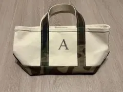 L.L.Bean トート カモフラージュ 迷彩 イニシャルＡ