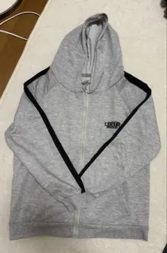 LUEUR DESTELYO ジップアップパーカー グレー