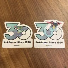 韓国限定】ポケモン 30周年 ステッカー ラティオス ラティアス - メルカリ