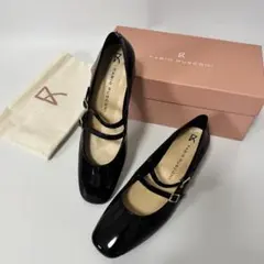 未使用級　箱付 FABIO RUSCONI ストラップシューズ 37 パンプス