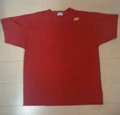 YONEX 赤 Lサイズ バドミントンシャツ　テニス
