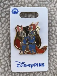 ディズニーストア ジュディホップス ニックワイルド ピンバッジ 卒業 ズートピア