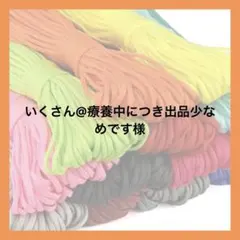 いくさん@療養中につき出品少なめです様