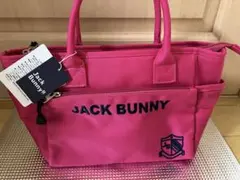 新品　Jack Bunny ジャックバニー　ラウンドバッグ　ピンク 新品 Jack Bunny ジャックバニー ラウンドバッグ ピンク 楽天