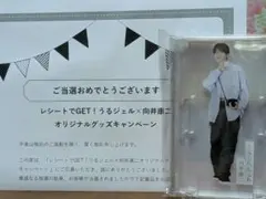 ちふれ　向井康二　アクリル化粧品スタンド 当選品 ちふれ向井康二 アクリル化粧品スタンド - メルカリ