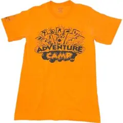 ポートアンドカンパニー アメカジ キャンプTシャツ オレンジ S 企業物