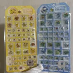 ポケモン立体硬いシール②枚セット