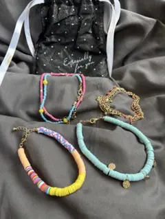 カラフルブレスレットセット