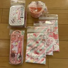 ハローキティ ヒョウ柄 お弁当セット - メルカリ