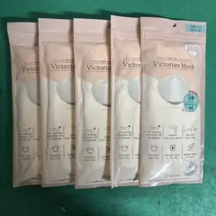 Victorian Mask 4層ホワイト 5枚入り×5パック（25枚）
