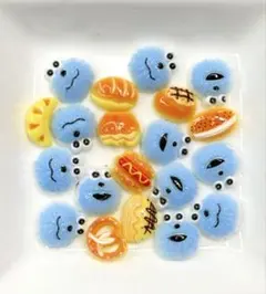 オリジナルMIX20個　スンスンとパン　ネイルパーツ