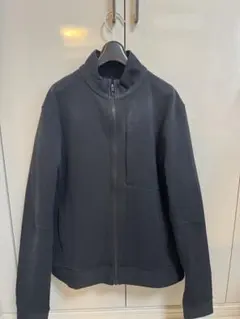 ルルレモン ブラック スウェット ジャケット