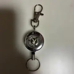 PLAYBOY リールキーホルダー シルバー