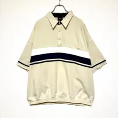 00s katharine hamnett border polo ポロ 水色 - メルカリ