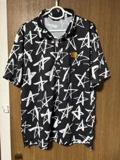 ラウドマウスLOUDMOUTH星柄ポロシャツ XXL