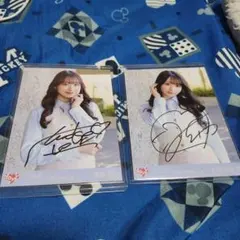 か*ん様 2枚セット=LOVE 大谷映美里、瀧脇笙古 直筆サイン入り