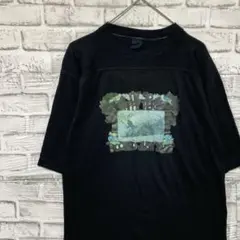 USA製90sヴィンテージTシャツ！シングルステッチブラック古着 L 0616
