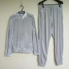 和様専用　サイズ注意　プロクラブ　ベロア　セットアップ　シルバー　上S下Mのサムネイル