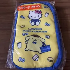 ⭐︎サンリオ ローソン当たりくじ マルチポーチ きいろ⭐︎のサムネイル