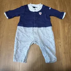 ミキハウス ロンパース カバーオール