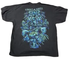 攻殻機動隊 Tシャツ 草薙素子 士郎正宗 両面 プリント 古着 アニメ 