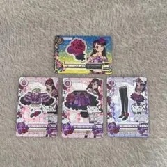 アイカツカードプレミアム 紫吹蘭 ローズボンボンコーデ