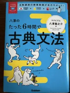八澤のたった6時間で古典文法　要点整理ミニブックなし