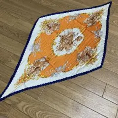 プリーツ　スカーフ