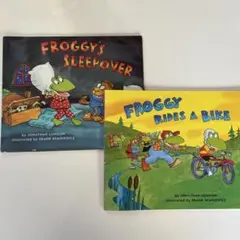 Froggy's Sleepover & Rides a Bike 2冊セット