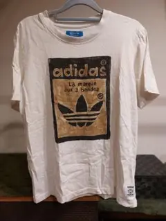 ◆ adidas ◆　プリントデザイン Tシャツ ▪ホワイト▪