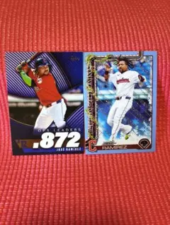 ホセ・ラミレス Topps MLB ガーディアンズ2枚セット