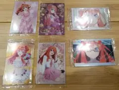 ​【内袋未開封】五等分の花嫁 中野五月 ウエハースカード 6枚セット