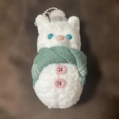 シークレットオブスノーウィーデイ　雪だるま　ぬいぐるみチャーム　ジェラトーニ