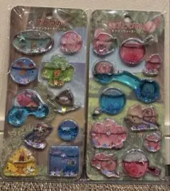 正規品　こびとづかん　キラリンウォーターシール