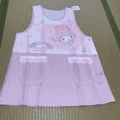 サンリオマイメロディエプロンM-L 保育士幼稚園しまむらアベイルピンクかわいいのサムネイル
