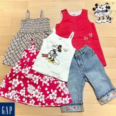 女の子　5点セット　90cm まとめ売り　ワンピース　ジャンスカ　など